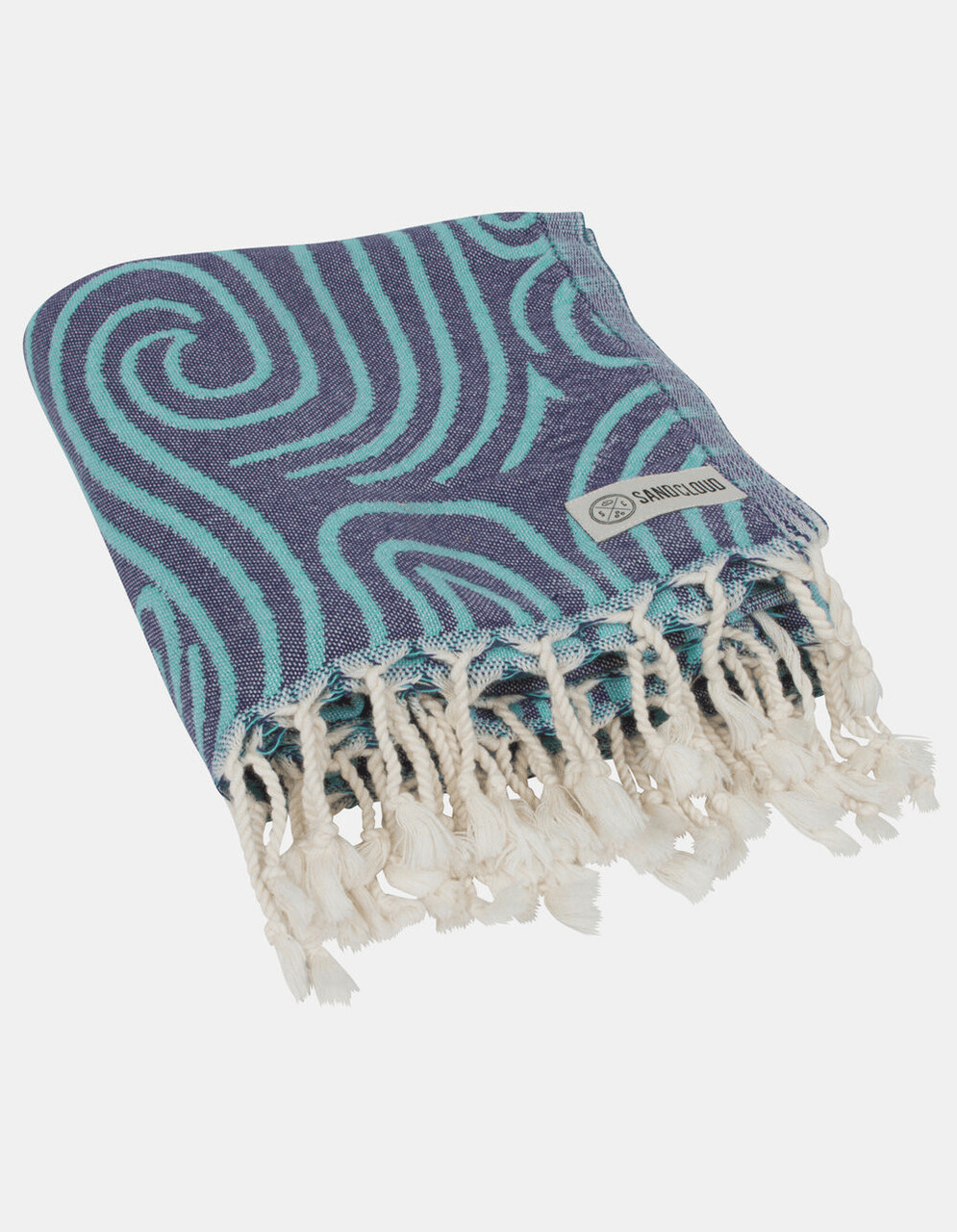 Sand Cloud Sand Cloud Mint Swirl Turtle Beach Towell WSFTOW0124MNTRG Sand Cloud Mint Swirl Turtle Beach Towell Splash Swimwear