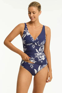 Sea Level Aloha Cross Front Tankini Sea Level Aloha Cross Front Tankini Splash Swimwear