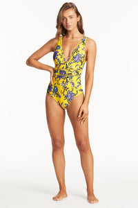 Sea Level Carnivale Spliced One Piece - Citrus Shop Seafolly Under The Sea Tote Bag in White | Australian Swimwear Brands at Splash Swimwear Splash Swimwear One Pieces