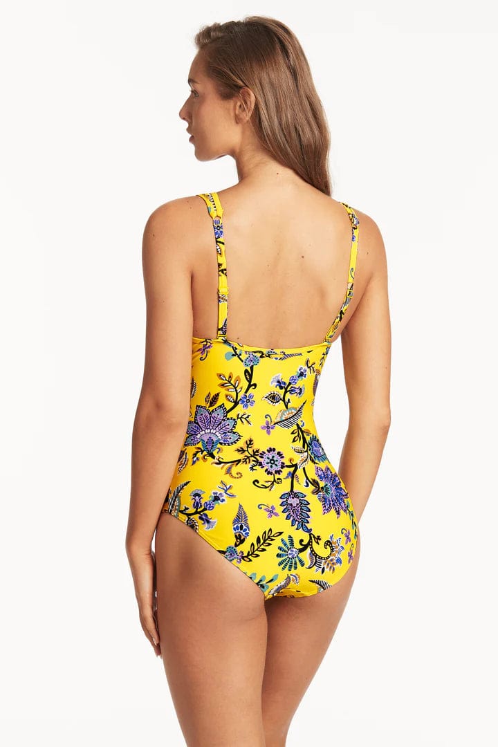 Sea Level Carnivale Spliced One Piece - Citrus Shop Seafolly Under The Sea Tote Bag in White | Australian Swimwear Brands at Splash Swimwear Splash Swimwear One Pieces