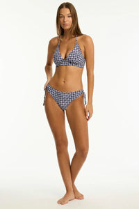 Sea Level Coast Tie Side Cheeky Pant - Cobalt Sea Level Coast Tie Side Cheeky Pant Splash Swimwear Bikini Bottoms