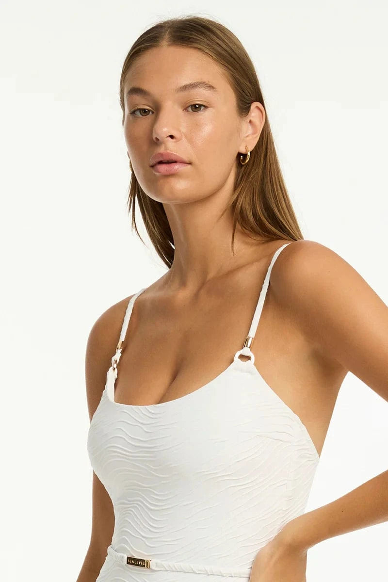 Sea Level De Soleil Scoop Neck One Piece Sea Level De Soleil Scoop Neck One Piece Splash Swimwear