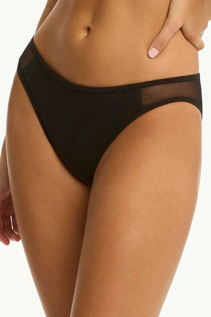 Sea Level Eclipse Panelled Regular Cheeky Pant Sea Level Eclipse Panelled Regular Cheeky Pant Splash Swimwear