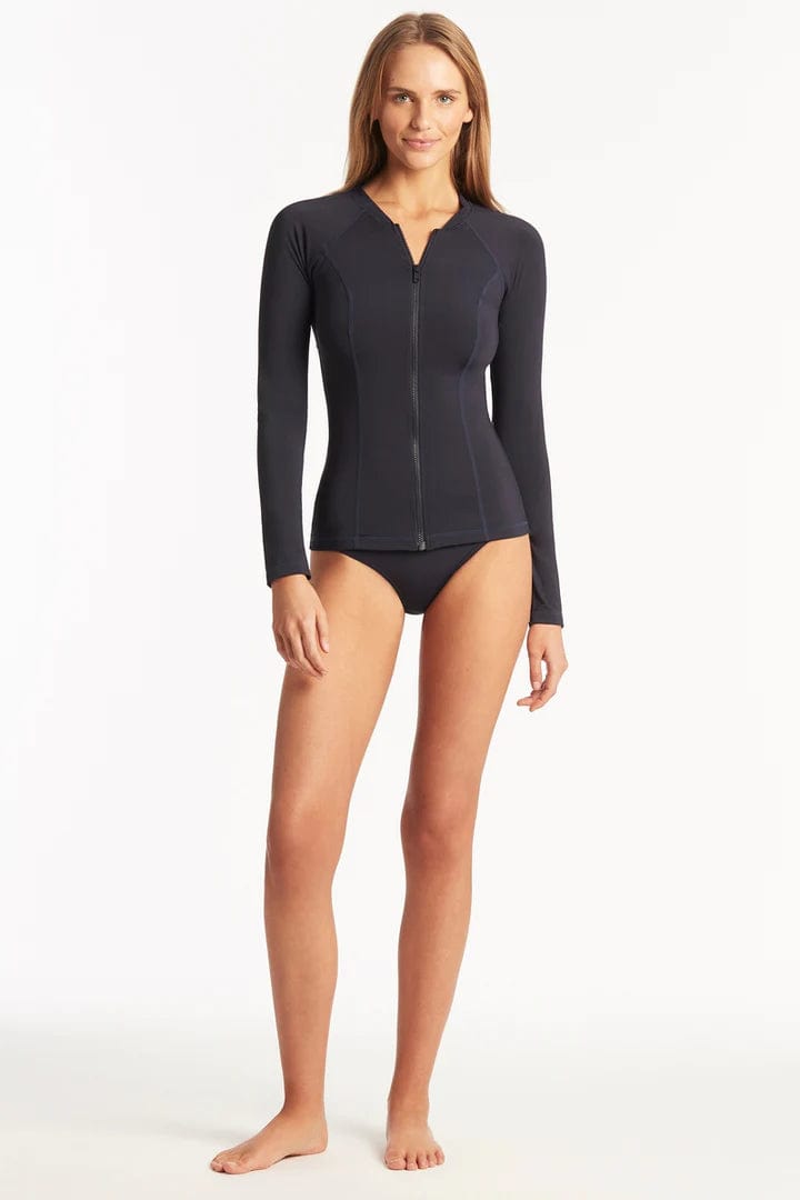 Sea Level Essentials Long Sleeve Rash Vest Splash Swimwear Rashies & Sunsuits