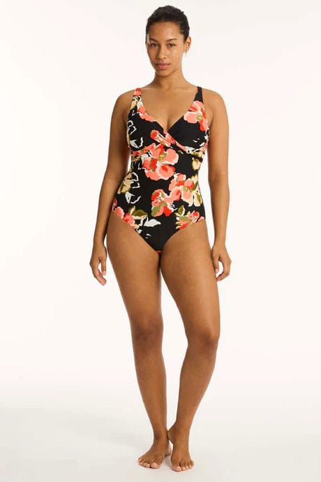 Sea Level One Pieces Juniper Cross Front One Piece Sea Level Juniper Twist Front One Piece