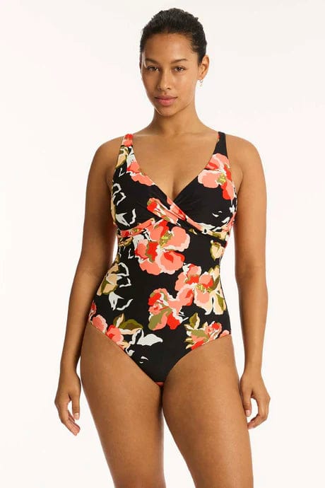 Sea Level One Pieces Juniper Cross Front One Piece Sea Level Juniper Twist Front One Piece