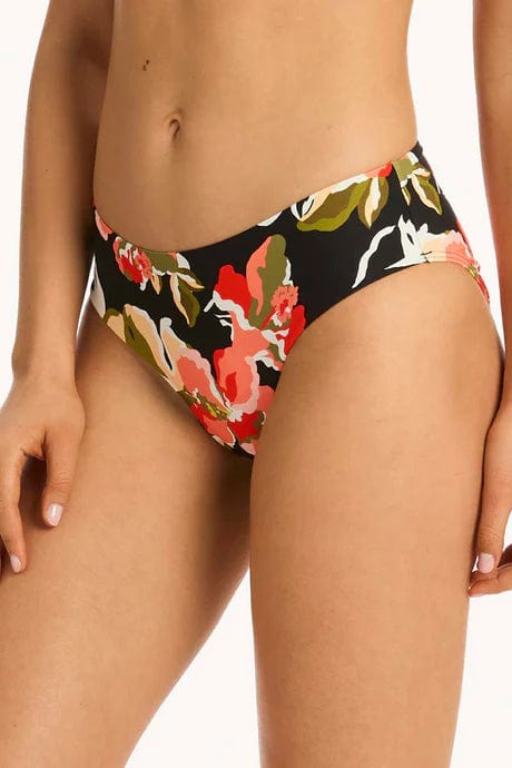 Sea Level Bikini Bottoms Juniper Mid Bikini Pant Sea Level Juniper Mid Bikini Pant