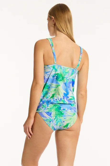 Sea Level Key Largo Blouson Tankini Sea Level Key Largo Blouson Tankini