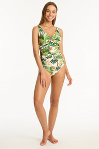 Sea Level One Pieces Lotus Cross Front One Piece Sea Level Lotus Cross Front One Piece