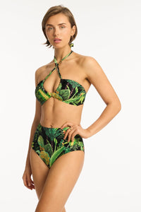 Sea Level Lotus Halter Bandeau Sea Level Lotus Halter Bandeau Splash Swimwear Bikini Tops