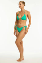 Sea Level Messina Tie Side Pant - Evergreen Messina Tie Side Pant - Evergreen Splash Swimwear