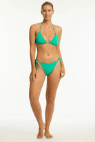 Sea Level Messina Tie Side Pant - Evergreen Messina Tie Side Pant - Evergreen Splash Swimwear