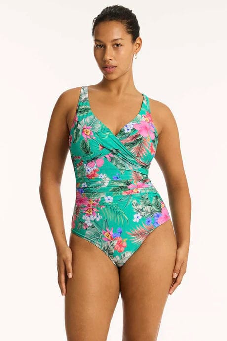 Sea Level One Pieces Pacifico Cross Front One Piece Sea Level Pacifico Cross Front One Piece