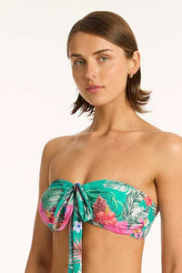 Sea Level Bikini Tops Pacifico Halter Bandeau Sea Level Pacifico Pacifico Halter Bandeau