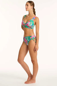 Sea Level Bikini Bottoms Pacifico Mid Drawstring Pant Sea Level Pacifico Mid Drawstring Pant