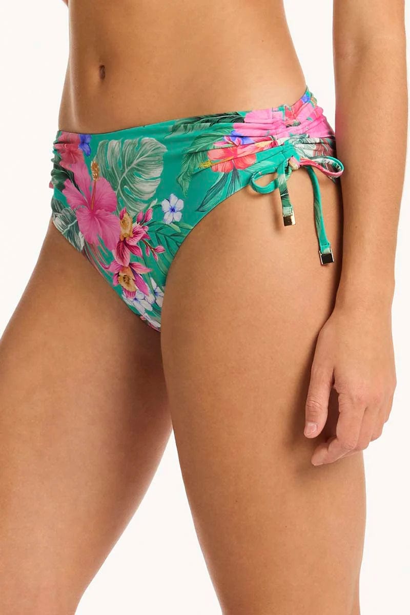 Sea Level Bikini Bottoms Pacifico Mid Drawstring Pant Sea Level Pacifico Mid Drawstring Pant