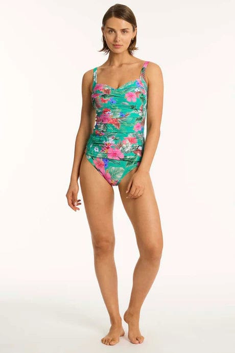 Sea Level Bikini Tops Pacifico Twist Front Tankini Sea Level Pacifico Twist Front Tankini