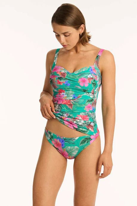 Sea Level Bikini Tops Pacifico Twist Front Tankini Sea Level Pacifico Twist Front Tankini