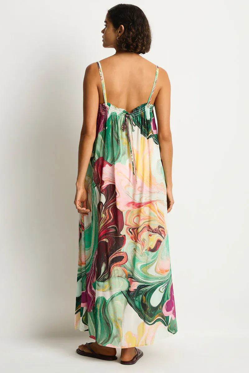 Sea Level Sea Level Abyss Maxi Bandeau Dress Abyss Maxi Bandeau Dress | Sea Level Splash Swimwear Dresses