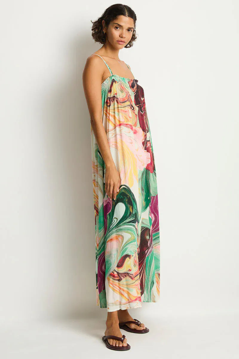 Sea Level Sea Level Abyss Maxi Bandeau Dress Abyss Maxi Bandeau Dress | Sea Level Splash Swimwear Dresses
