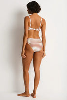 Sea Level Sea Level Amour Cross Front Multi Fit Top & Mid Pant - Tan Sea Level Amour Cross Front Multi Fit Top & Mid Pant - Tan Splash Swimwear Bikini Set