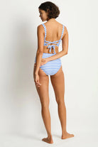 Sea Level Sea Level Amour High Waist Pant - Denim Blue Sea Level Amour High Waist Pant - Denim Blue Splash Swimwear Bikini Bottoms
