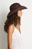 Sea Level Sea Level Beach Accessories Coco Cowboy Hat - Chocolate SL8182AC-OS Sea Level Beach Accessories Coco Cowboy Hat - Chocolate Splash Swimwear Hats O/S 9362733003804