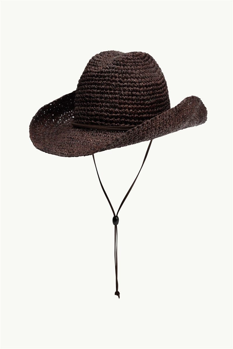 Sea Level Sea Level Beach Accessories Coco Cowboy Hat - Chocolate SL8182AC-OS Sea Level Beach Accessories Coco Cowboy Hat - Chocolate Splash Swimwear Hats O/S 9362733003804