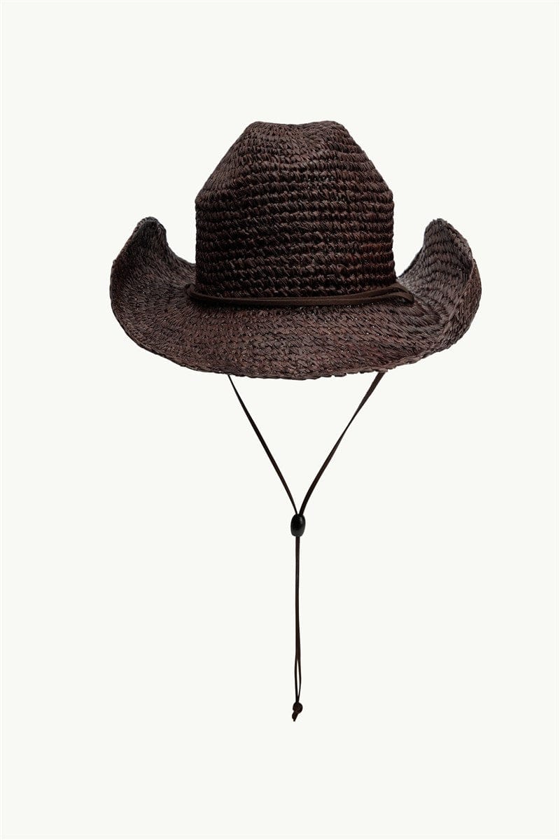 Sea Level Sea Level Beach Accessories Coco Cowboy Hat - Chocolate SL8182AC-OS Sea Level Beach Accessories Coco Cowboy Hat - Chocolate Splash Swimwear Hats O/S 9362733003804