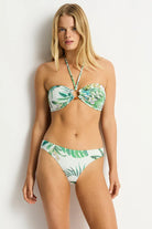 Sea Level Sea Level Breezer Sporty Mid Pant - White Sea Level Breezer Sporty Mid Pant - White Splash Swimwear Bikini Bottoms