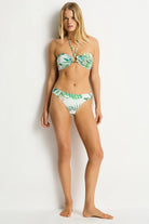 Sea Level Sea Level Breezer Sporty Mid Pant - White Sea Level Breezer Sporty Mid Pant - White Splash Swimwear Bikini Bottoms