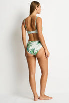 Sea Level Sea Level Breezer Twist Mid Bikini Pant - White Sea Level Breezer Twist Mid Bikini Pant - White Splash Swimwear Bikini Bottoms