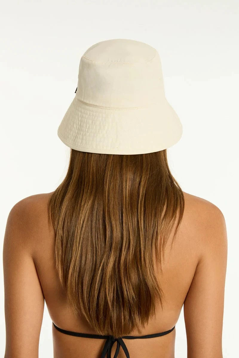 Sea Level Sea Level Canvas Bucket Hat - Ivory SL8157AC Sea Level Canvas Bucket Hat - Ivory Splash Swimwear Hats O/S