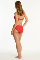 Sea Level Sea Level Caracus Cross Front Multifit Bra Top - Spice Red Sea Level Caracus Cross Front Multifit Bra Top - Spice Red Splash Swimwear Bikini Tops