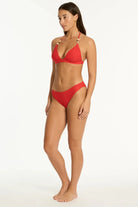 Sea Level Sea Level Caracus Regular Cheeky Pant - Spice Red Sea Level Caracus Regular Cheeky Pant - Spice Red Splash Swimwear Bikini Bottoms