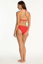 Sea Level Sea Level Caracus Regular Cheeky Pant - Spice Red Sea Level Caracus Regular Cheeky Pant - Spice Red Splash Swimwear Bikini Bottoms