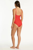 Sea Level Sea Level Caracus Scoop Neck One Piece - Spice Red Sea Level Caracus Scoop Neck One Piece - Spice Red Splash Swimwear One Pieces