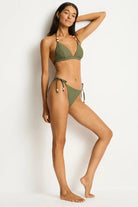 Sea Level Sea Level  Caracus Tie Side Pant - Khaki Sea Level  Caracus Tie Side Pant - Khaki Splash Swimwear Bikini Bottoms