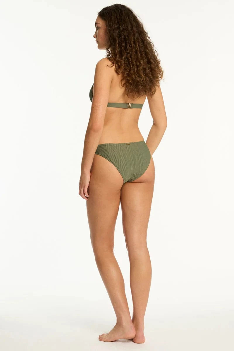 Sea Level Sea Level Caracus Tri Halter Top - Khaki Sea Level Caracus Tri Halter Top - Khaki Splash Swimwear Bikini Tops
