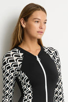 Sea Level Sea Level Costa Long Sleeve Surf Suit - Black Sea Level Costa Long Sleeve Surf Suit - Black Splash Swimwear Surfsuits