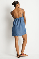 Sea Level Sea Level Denim Surf Shift Short Dress - Denim Sea Level Denim Surf Shift Short Dress - Denim Splash Swimwear