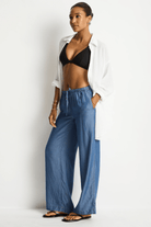 Sea Level Sea Level Denim Surf Tide Pant - Denim Sea Level Denim Surf Tide Pant - Denim Splash Swimwear