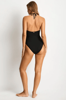 Sea Level Sea Level Elysian Longline One Piece - Black Sea Level Elysian Longline One Piece - Black Splash Swimwear