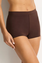 Sea Level Sea Level Essentials Katie Boyleg Pant - Cocoa Sea Level Essentials Katie Boyleg Pant - Cocoa Splash Swimwear Bikini Bottoms