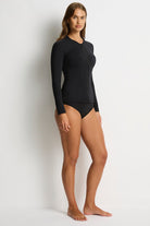 Sea Level Sea Level Essentials Long Sleeve Rash Vest Sea Level Essentials Long Sleeve Rash Vest Splash Swimwear Rashies & Sunsuits