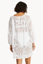 Sea Level Sea Level Ibiza Boho Short Dress - White Sea Level Ibiza Boho Short Dress - White Splash Swimwear