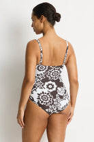 Sea Level Sea Level Kastello Cross Front Multifit One Piece - Espresso Sea Level Kastello Cross Front Multifit One Piece - Espresso Splash Swimwear One Piece Swimwear
