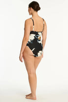 Sea Level Sea Level La Luna Spliced One Piece - Black Sea Level La Luna Spliced One Piece - Black Splash Swimwear
