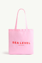 Sea Level Sea Level Logo Cotton Beach Tote Sea Level Logo Cotton Beach Tote Splash Swimwear