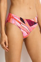 Sea Level Sea Level Neon Wave Mid Bikini Pant Sea Level Neon Wave Mid Bikini Pant Splash Swimwear Bikini Bottoms
